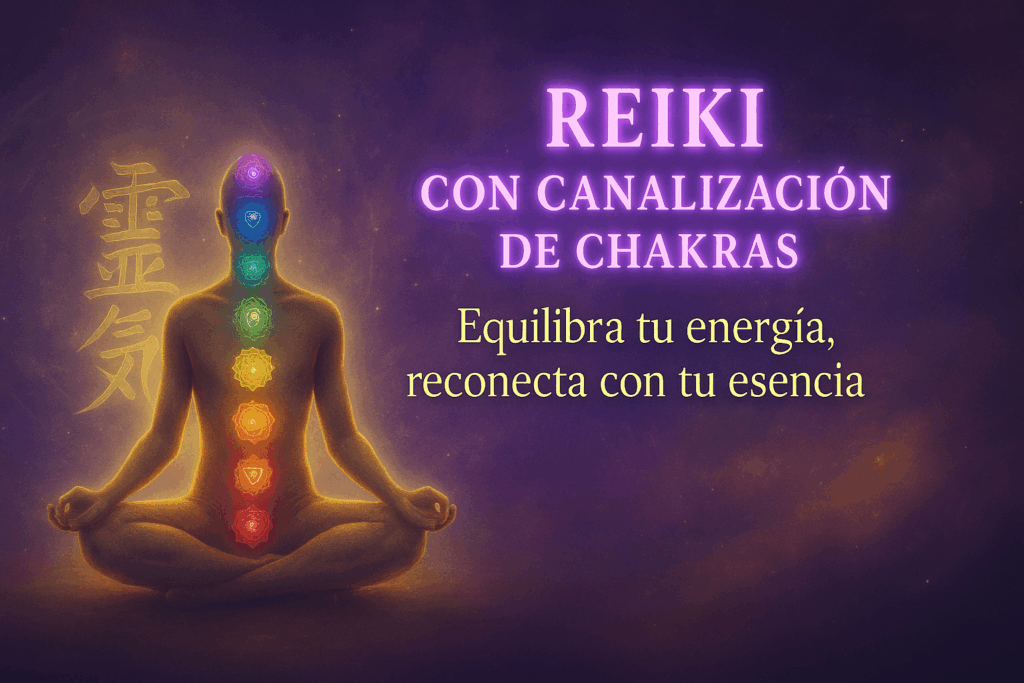 Reiki con canalización de chakras