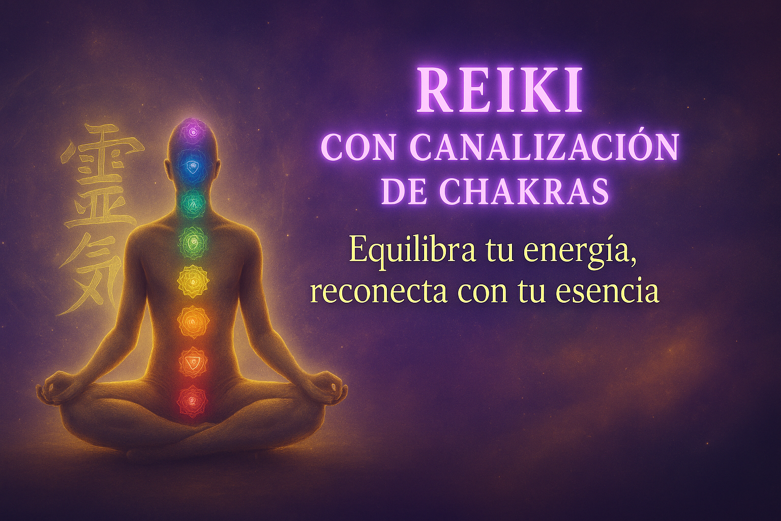Reiki con canalización de chakras